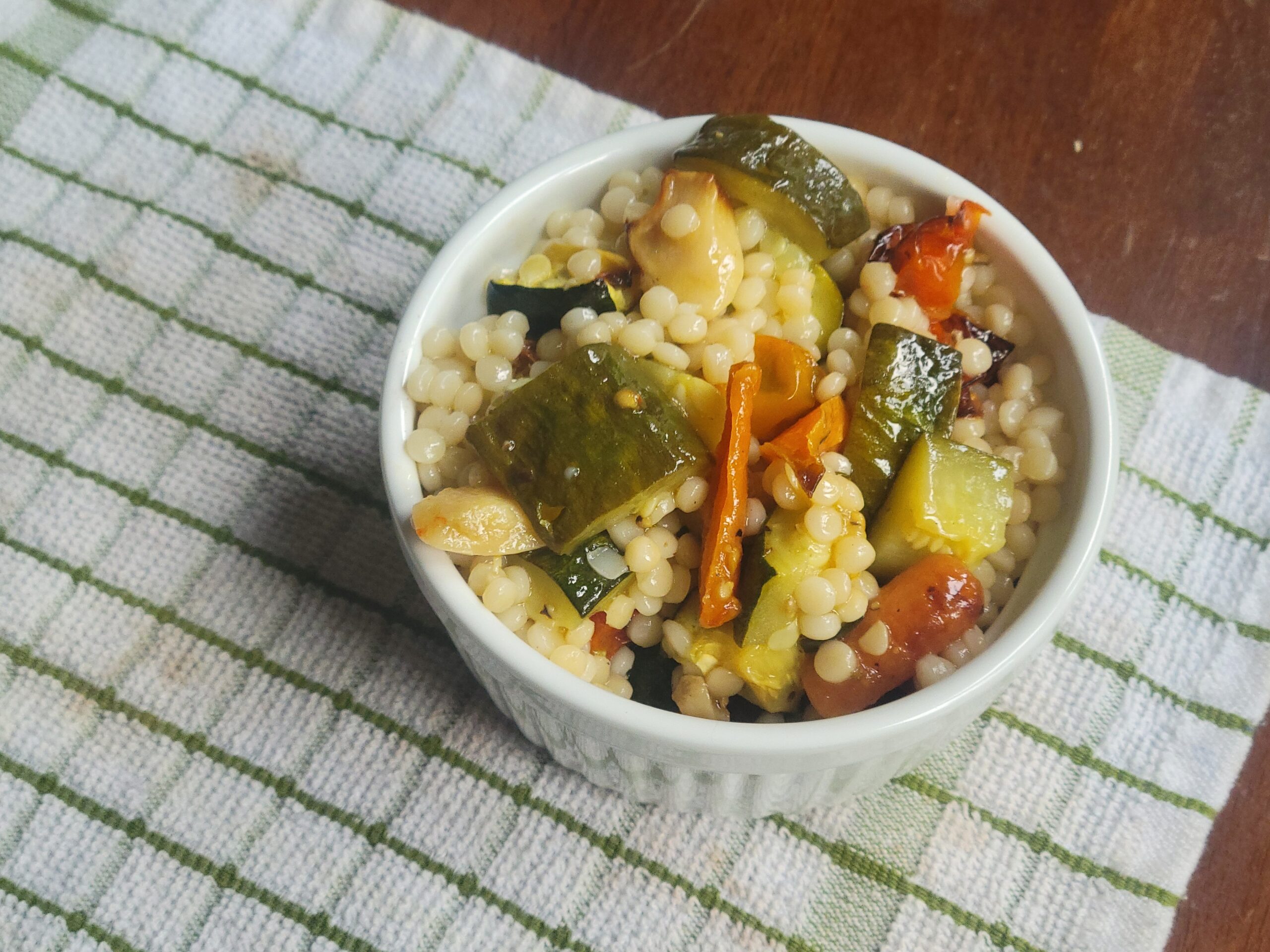 Kidney-Friendly Mediterranean Cous Cous With Roasted Vegetables