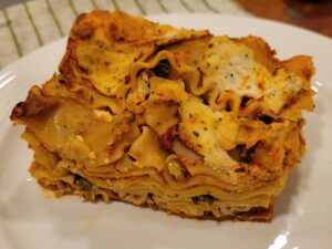 Vegetable Lasagna w. Tofu Riccotta